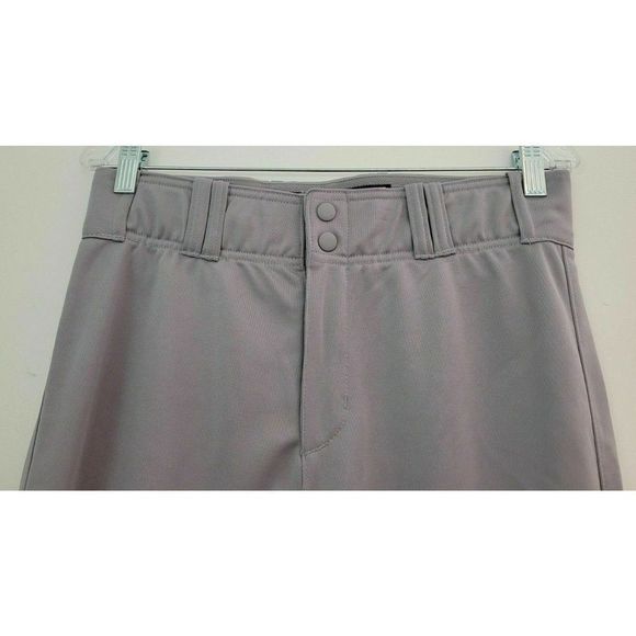 adidas CY2100 Men's Sz M Gray Diamond King Elite Pro Baseball Pants - Picture 3 of 4